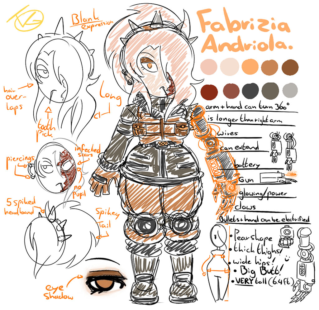 .:Sketch Ref:. Fabrizia Andriola