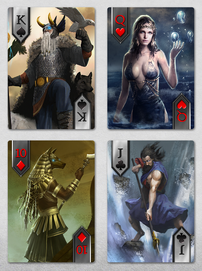 IMMORTAL custom playing cards