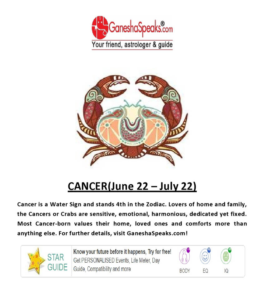 Astrograph Cancer Cancer zodiac sign details 60 photos - Astrologytoyou.com
