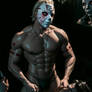 Friday the 13th Jason mask carry a bloody knife