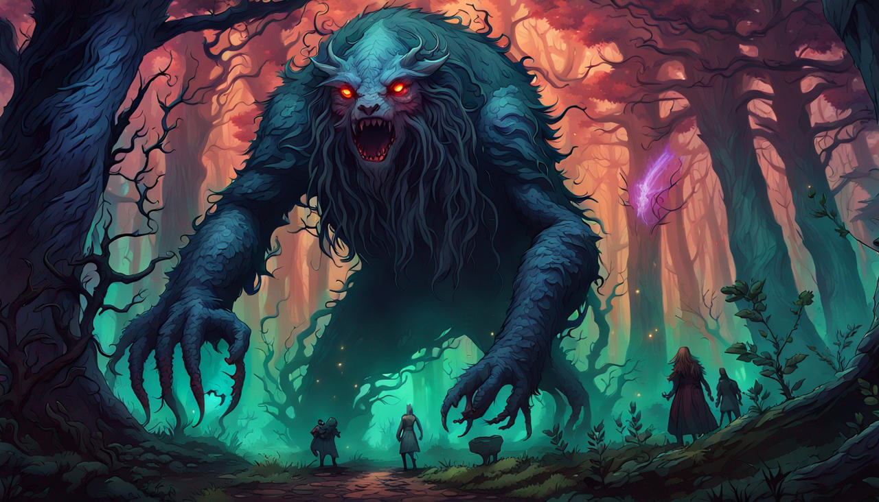 Forest Rabbit Cryptid Giant Creepy cryptids In The Enchanted Forest. by suntan110 on DeviantArt