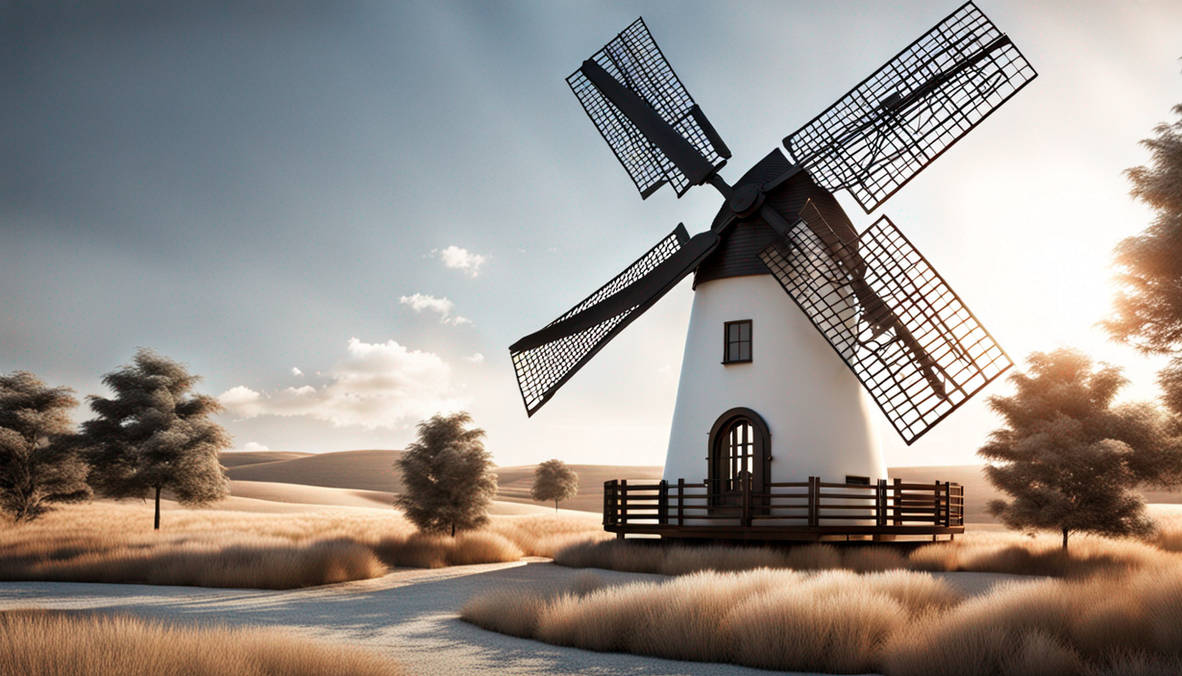 Abstract Contemporary Windmill Artistry. by suntan110 on DeviantArt