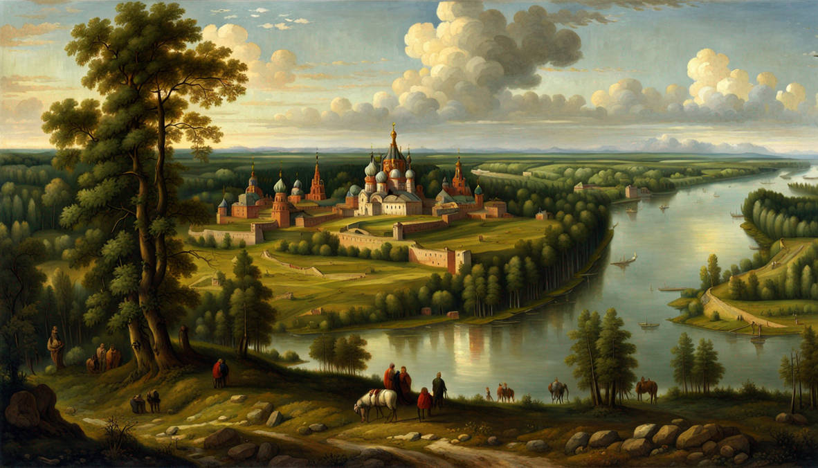 Renaissance Russia landscape by suntan110 on DeviantArt