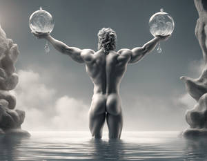 Mystic Masculine Aquarius Water Bearer
