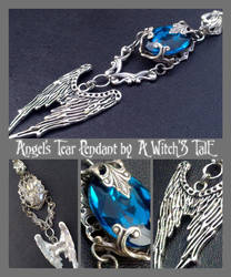 Angel's Tear Pendant by A Witch's Tale