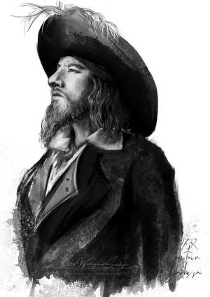 Captain Barbossa by LaceWingedSaby