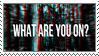 What Are You On? Stamp by G0REH0UND