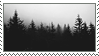 Dark Trees Stamp