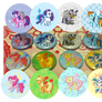 Pony buttons