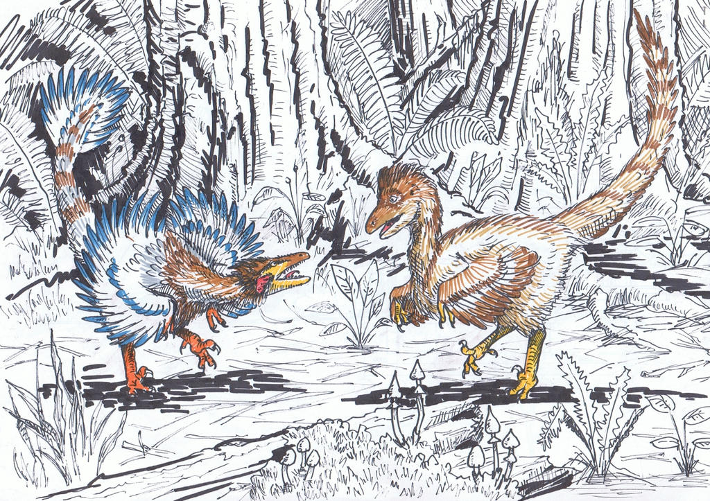 Raptor dance by AlexSone on DeviantArt