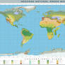 Neocene natural areas map