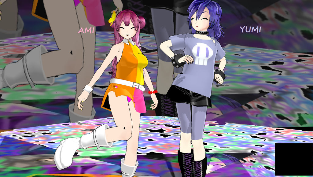 Hi Hi Puffy Ami Yumi by MayonakaxYuugure on DeviantArt
