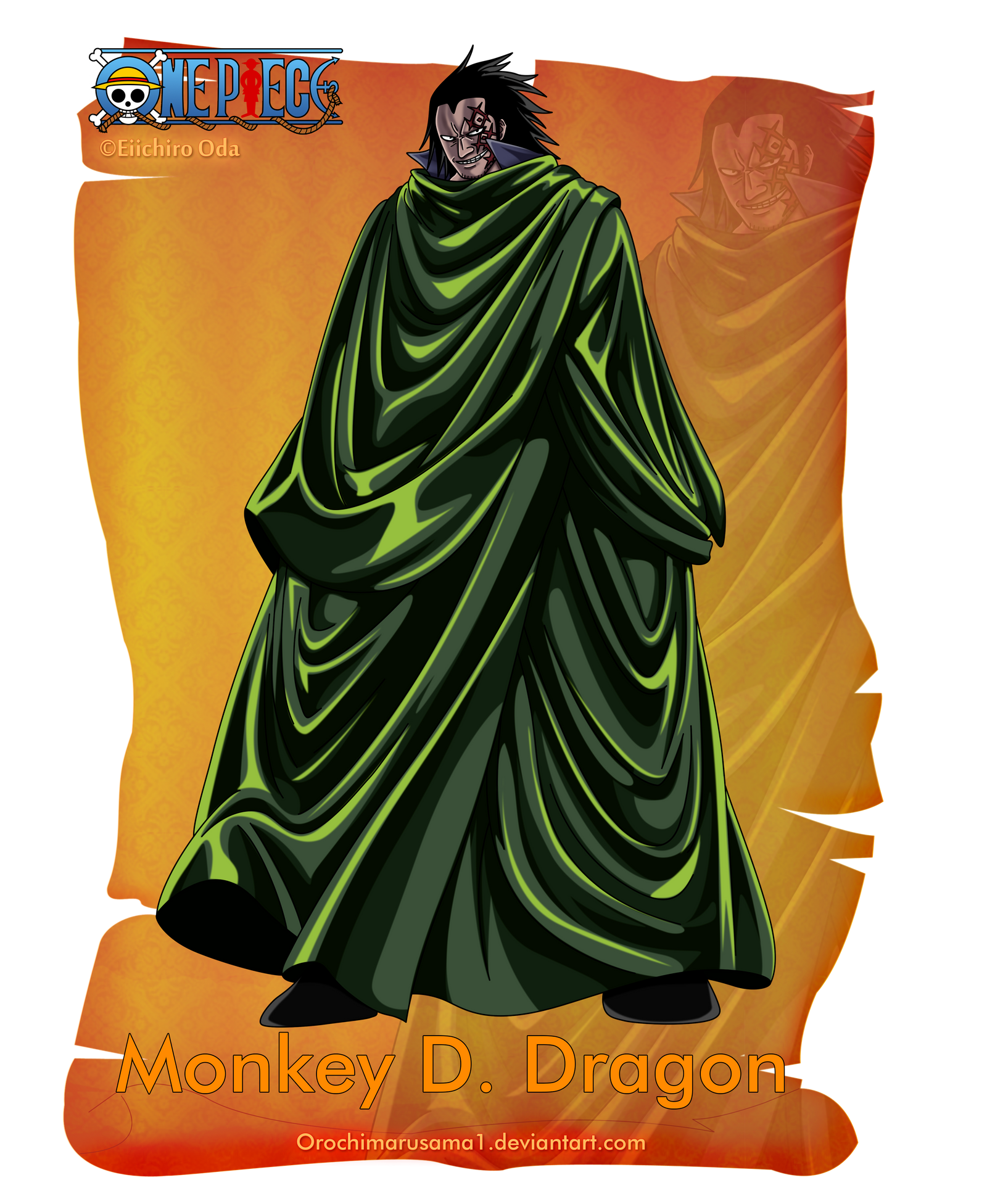 Monkey D Dragon By Orochimarusama1 On Deviantart Monkey D Dragon By Orochimarusama1 On Deviantart