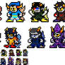 Homestuck megaman trolls set 2