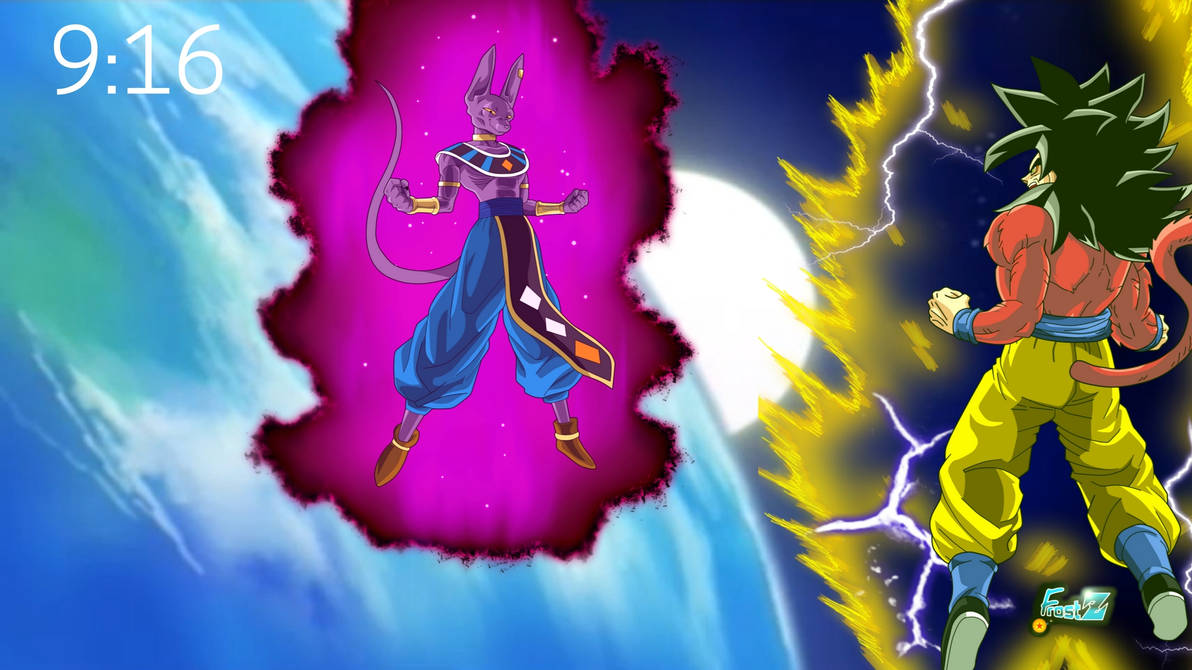 SSJ4 Goku vs Beerus by MichaelD8489 on DeviantArt