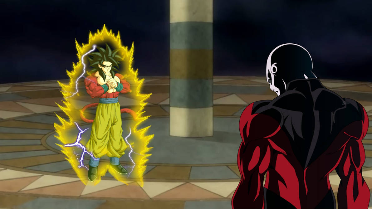SSJ4 Goku vs Jiren by MichaelD8489 on DeviantArt