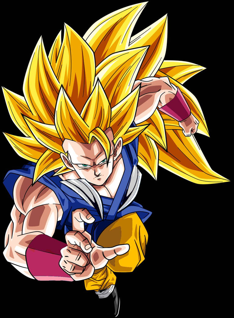SSJ3 Adult GT Goku by MichaelD8489 on DeviantArt