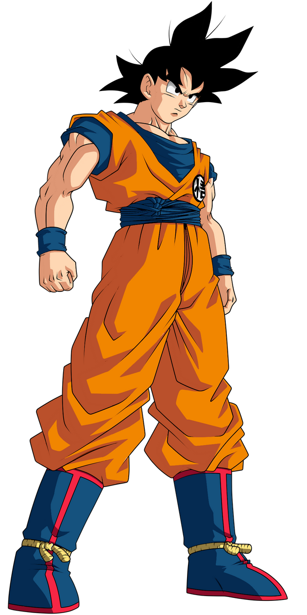 Base Goku Shintani Colors By Michaeld8489 On Deviantart