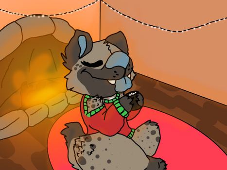 Merry Chrismas Hyena Hoy