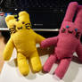 Tiger and Bunny Plushies