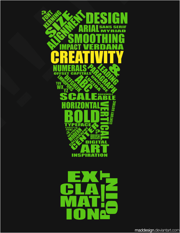 Creativity: Typography