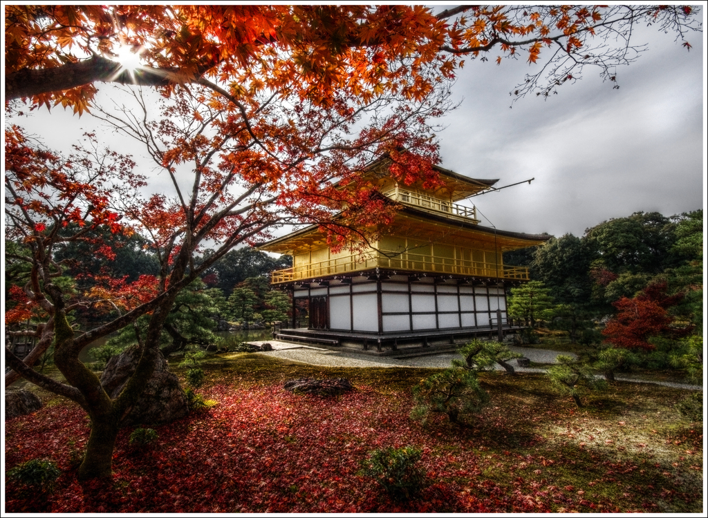 Backside of Kinkaku-ji, Kyoto