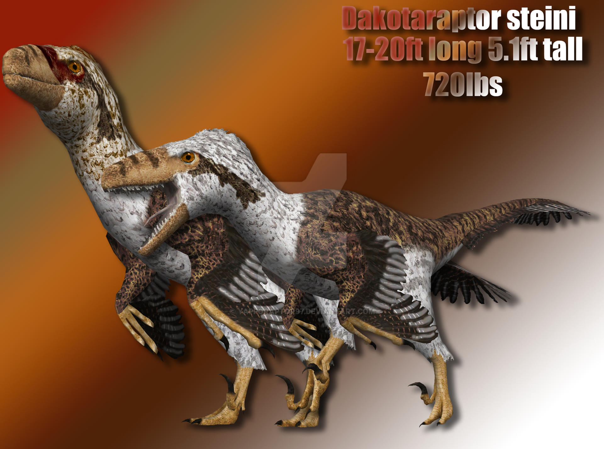 Dko Raptor Dakotaraptor Profile OLD by Yapporaptor97 on DeviantArt