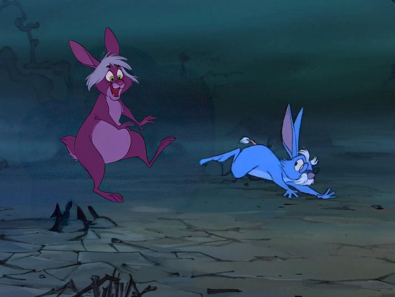 Run, rabbits run! by WizardsDuel on DeviantArt