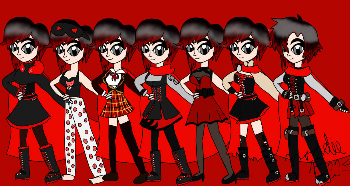 Ruby Rose Puppet Outfits by LavenderRare on DeviantArt