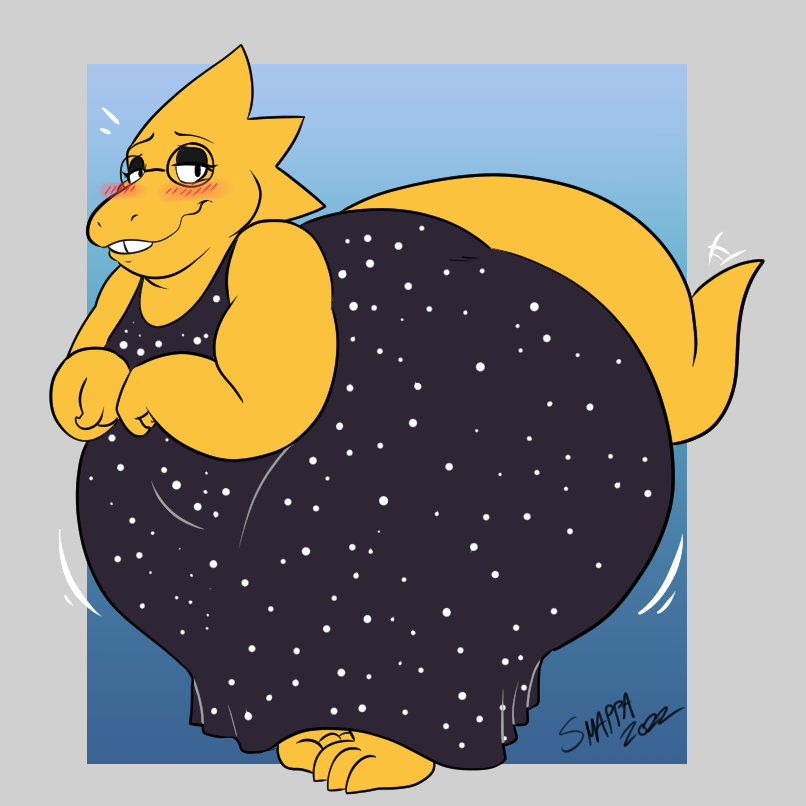 Alphys Dress by SmappaNSFW on DeviantArt