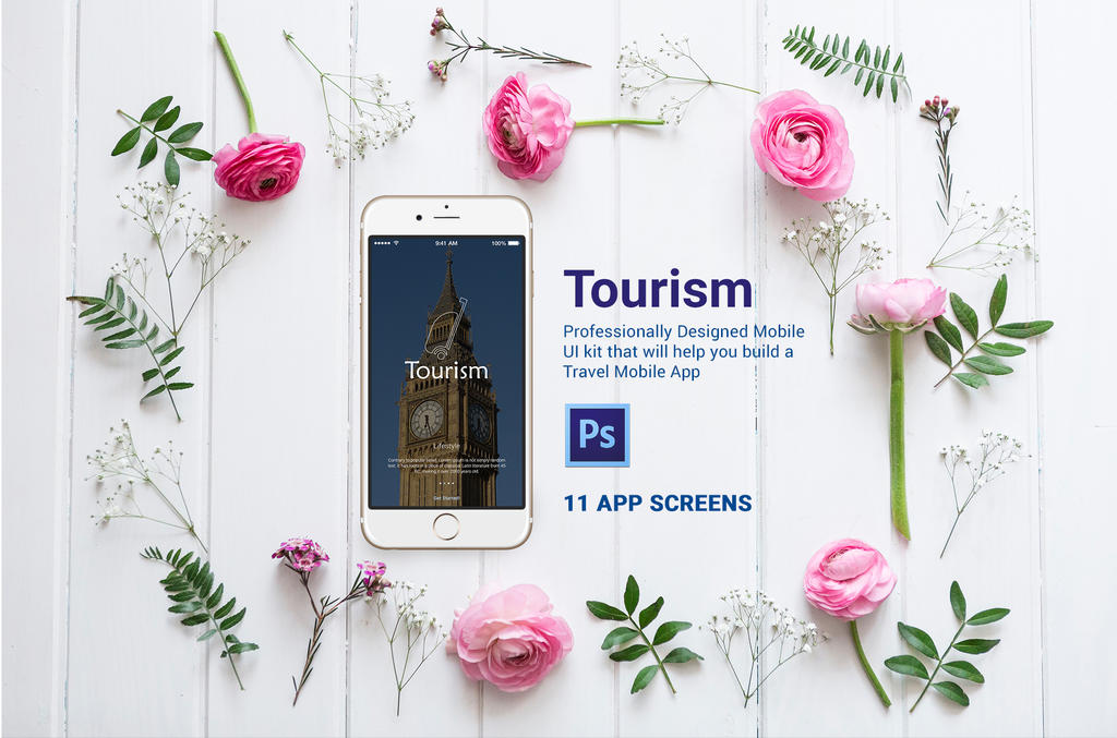 Travel Mobile App Design by designpex