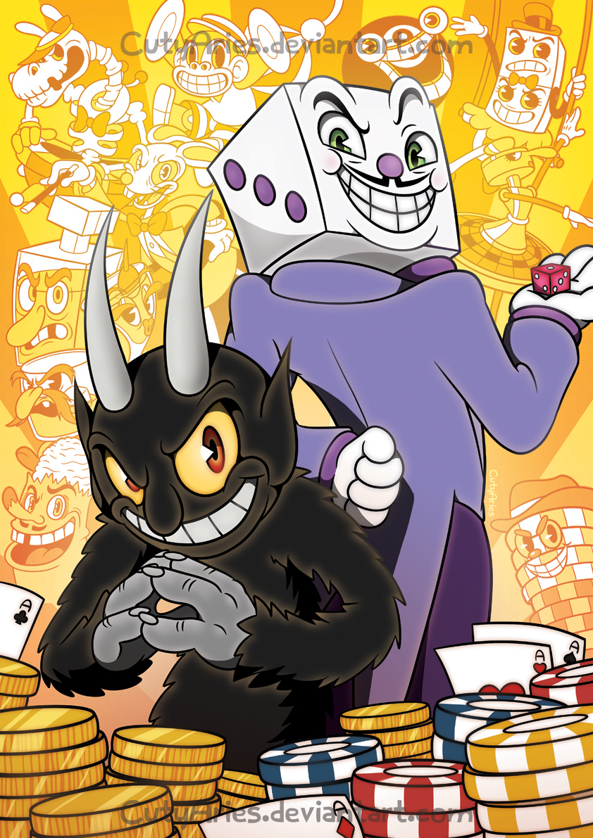 Fanart - The Devil, King Dice and their bosses