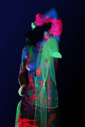 Coy in Neon by AKrukowska