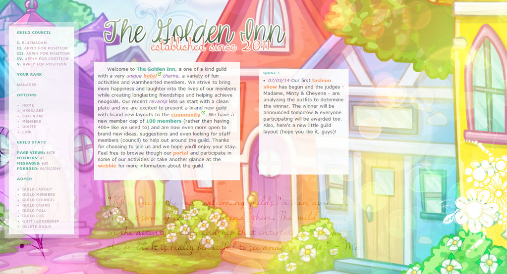 Guild Layout TGI Guild Layout 3 by redmadam on DeviantArt