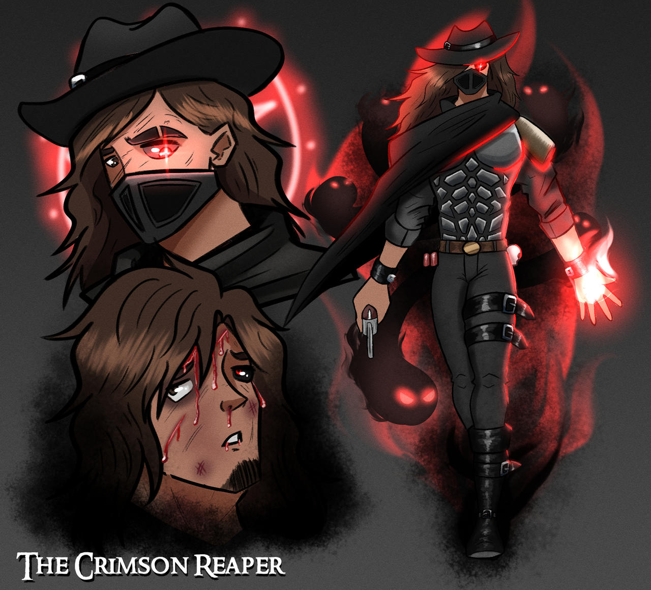 Crimson Ripper Character Concept: The Crimson Reaper by RoddyDoodles on DeviantArt