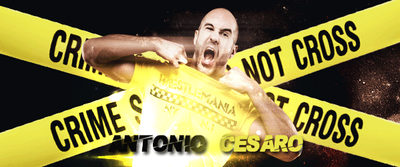 Antonio Cesaro Signature Banner