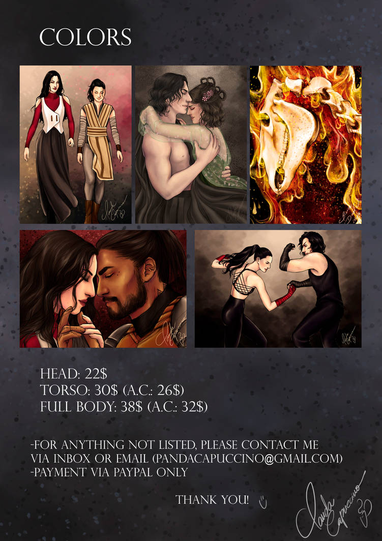 Commissions3 by pandacapuccino Commissions3 by pandacapuccino