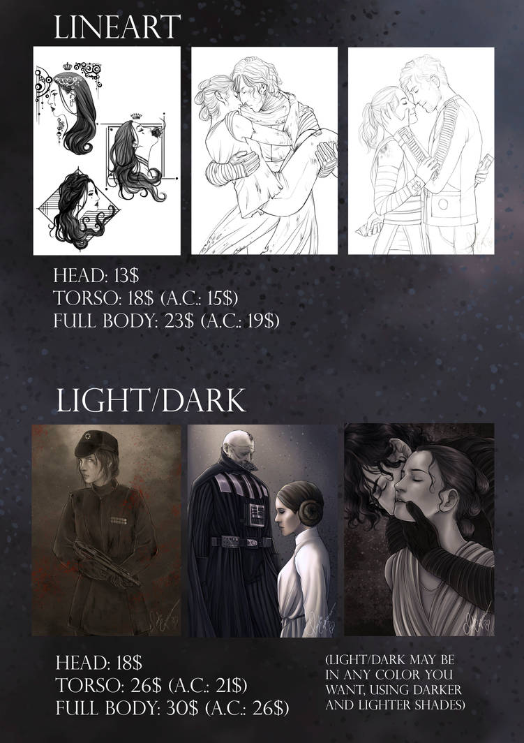 Commissions2 by pandacapuccino Commissions2 by pandacapuccino