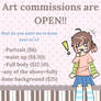 Commissions are open!