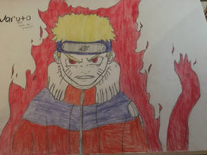 Colored PTS one-tailed naruto jinchuriki