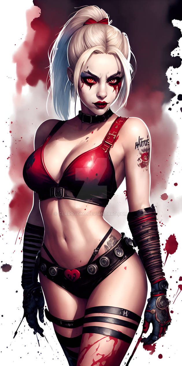 Harley Quinn Nr. 3 by Clarojoko on DeviantArt