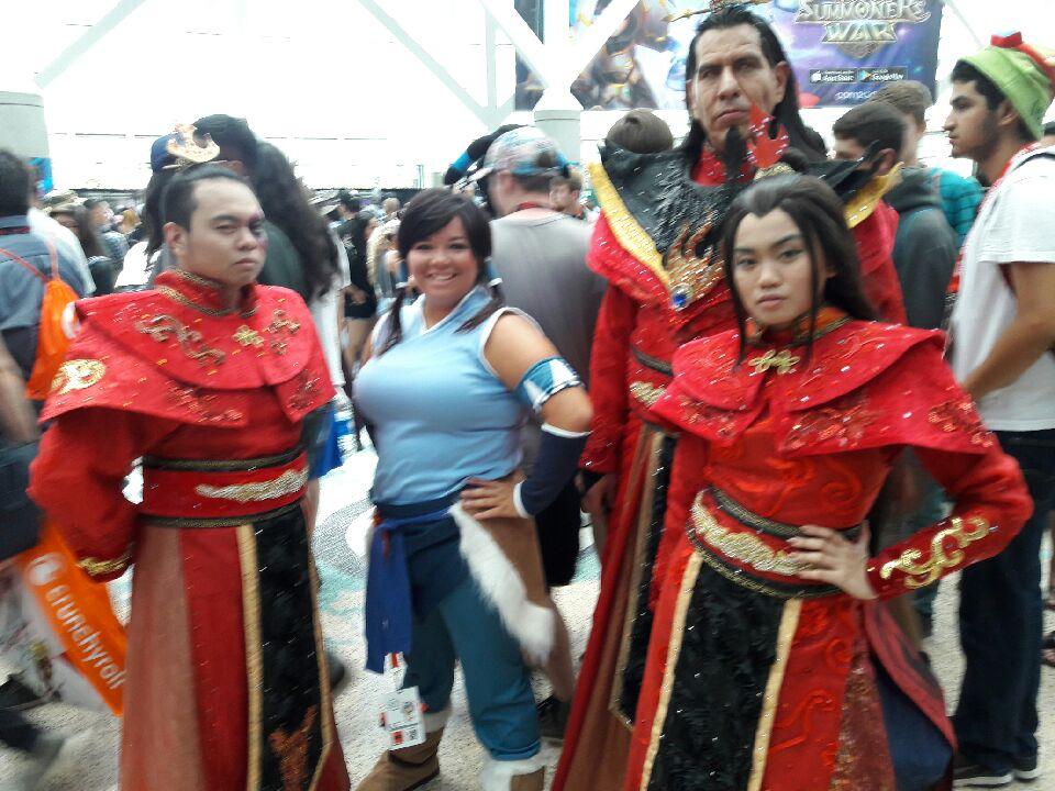 Fire nation and Korra