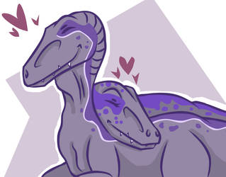 Jurassic World Velociraptor couple