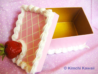 Strawberry Cake Box: Rectangle