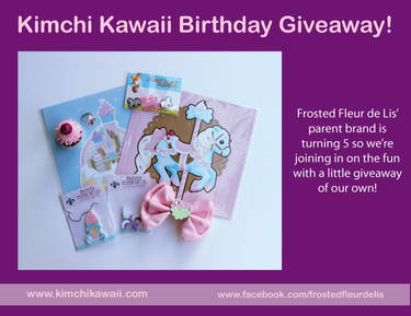 Frosted Fleur de Lis Giveaway!