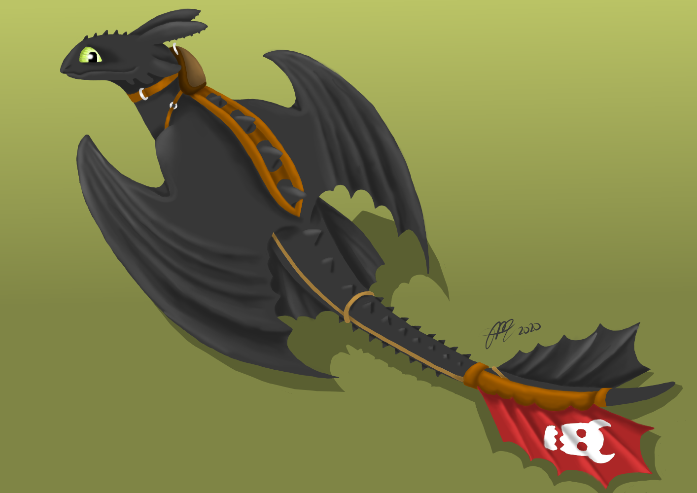 How To Train Your Dragon 2 Toothlesss Tail how-to-train-your-dragon-2-toothlesss-tail