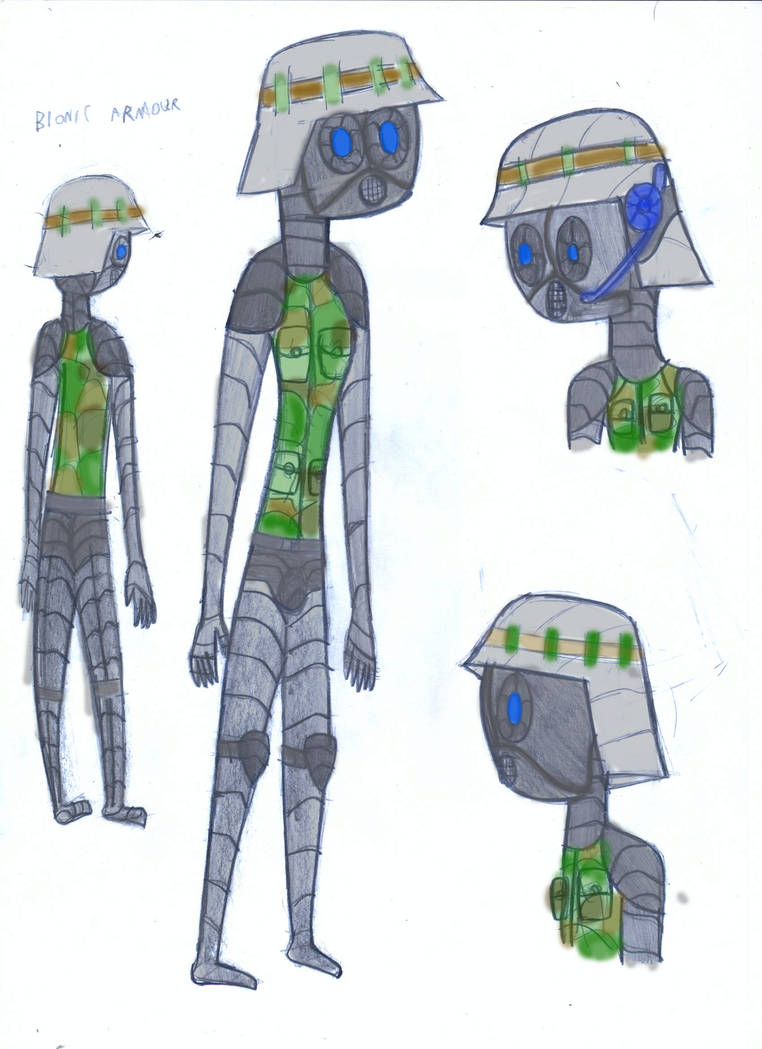 Bionic armour by rackham51 on DeviantArt