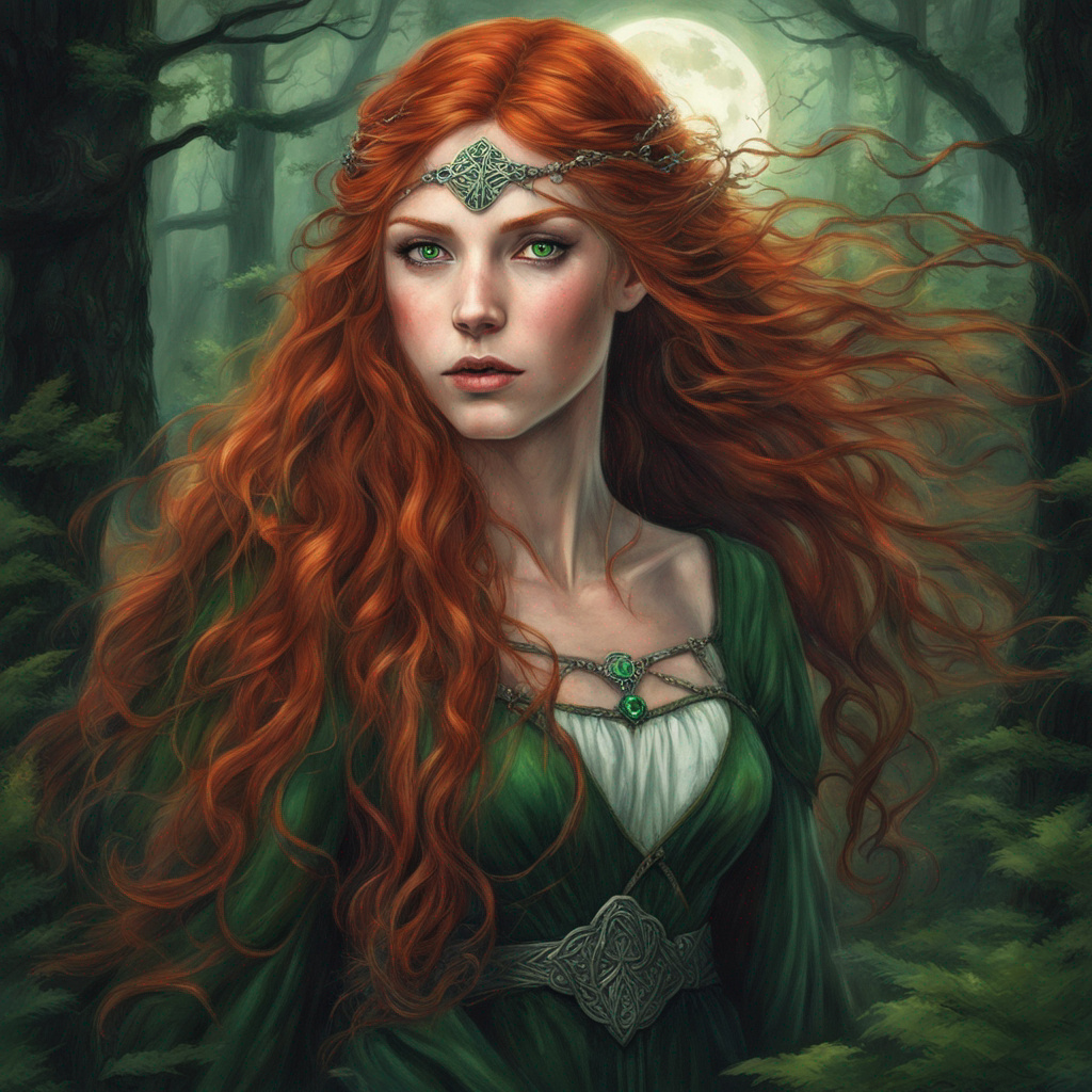 A Celtic Princess In A Dark Forest Hunting For Fai By Imasumb67 On a-celtic-princess-in-a-dark-forest-hunting-for-fai-by-imasumb67-on