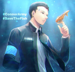 [Fanart] ConnorArmy_SaveTheFish!!