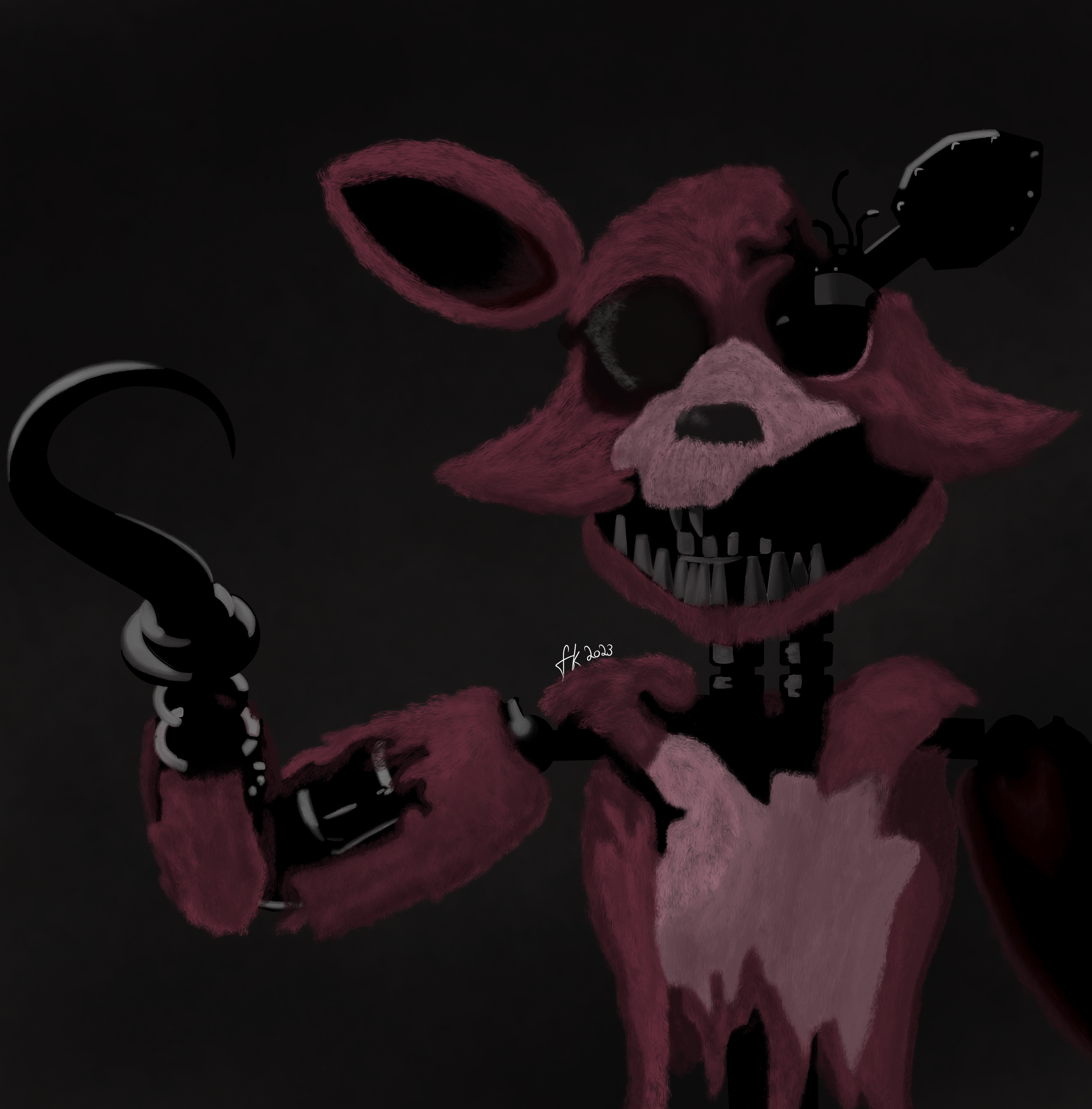 Withered Foxy -FNaF2- in 2023